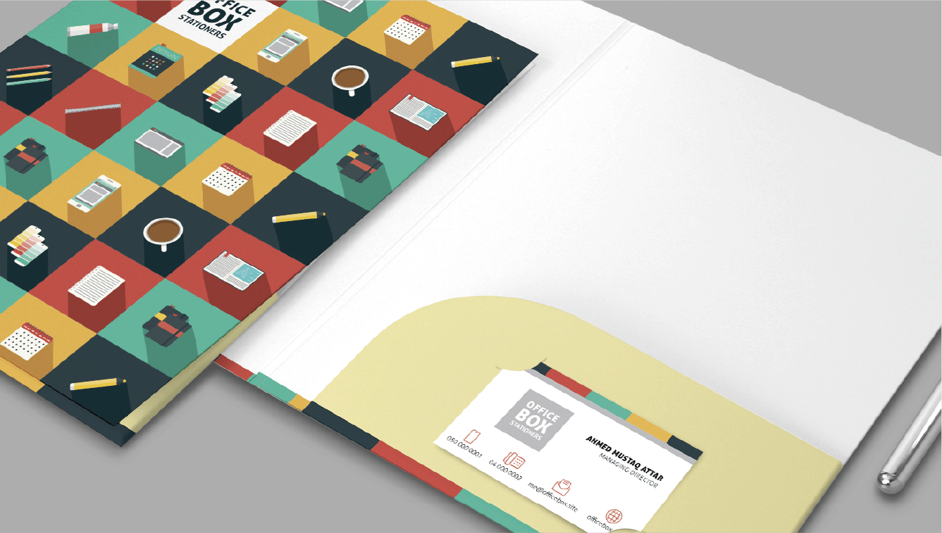 A4 Ready Shape 1-Pocket Folders Order - Carousel Controll 03 Image 