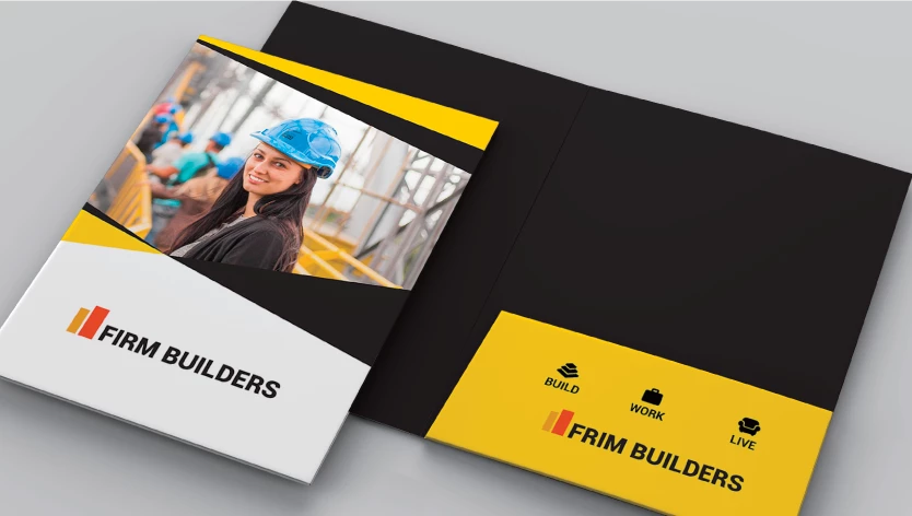 Custom Shape Folders - A4 Custom Shape Folder 3 Image