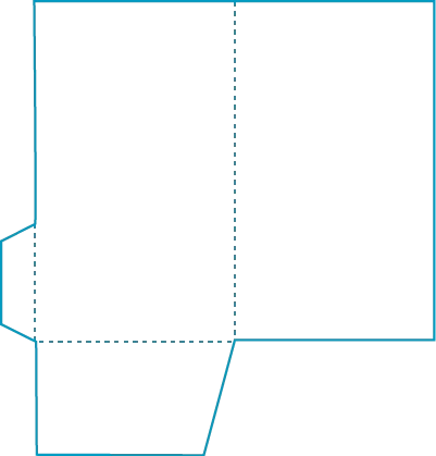 PF-005 1 Pocket A5 Folder