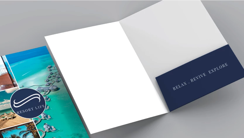 Custom Shape Folders - A6 Custom Shape Folder 1 Image