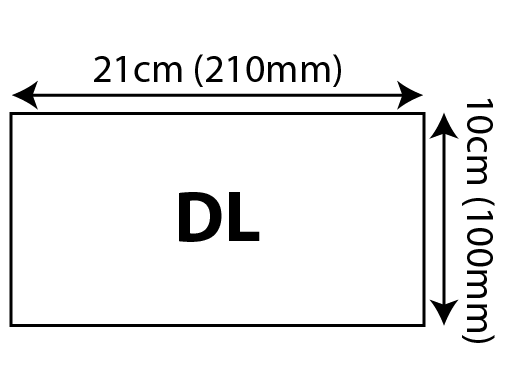 Large Volume Flyers - DL (100x210mm) 100x210mm 01 Image