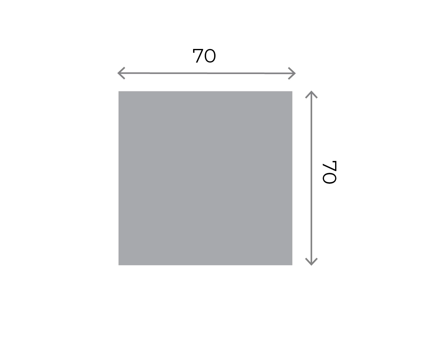 Square Stickers - 70x70mm Square 70x70mm 01 Image