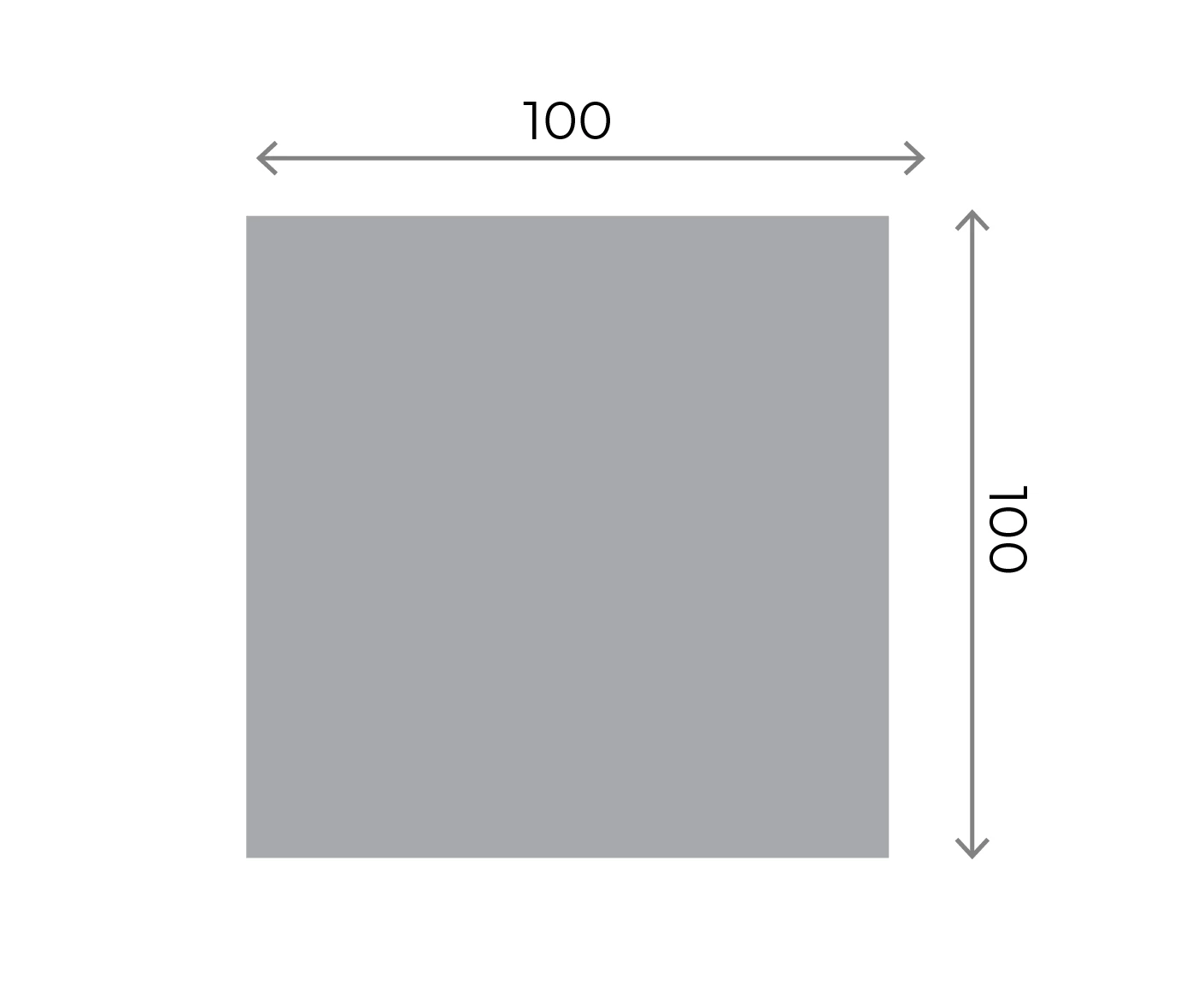 Square Stickers - 100x100mm Square 100x100mm 01 Image