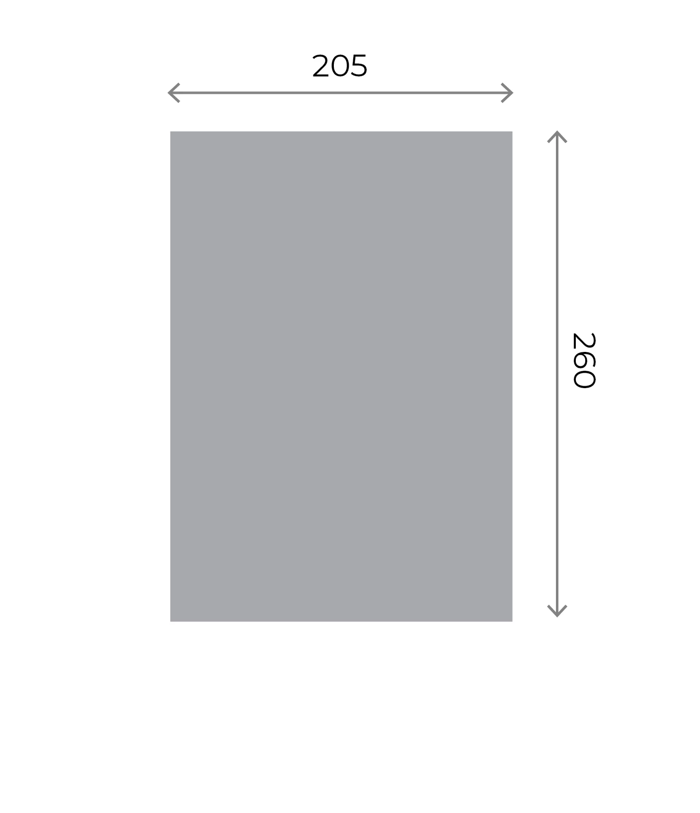 Any Shape Stickers - Medium Kiss-cut Sheet (205x260mm) 205x260mm 01 Image